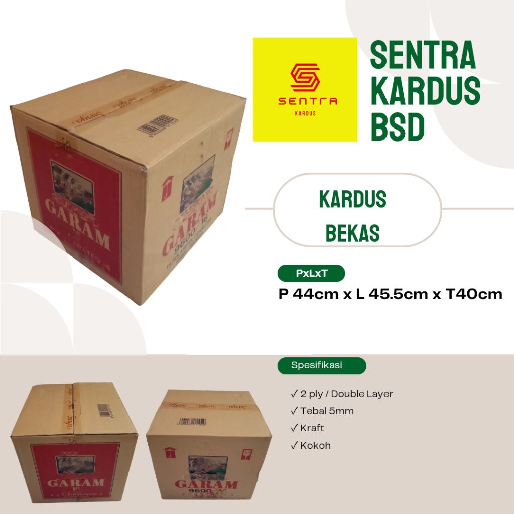 

Kardus Besar / Jumbo Untuk Packing / Pindahan P44 x L40 x T45.5