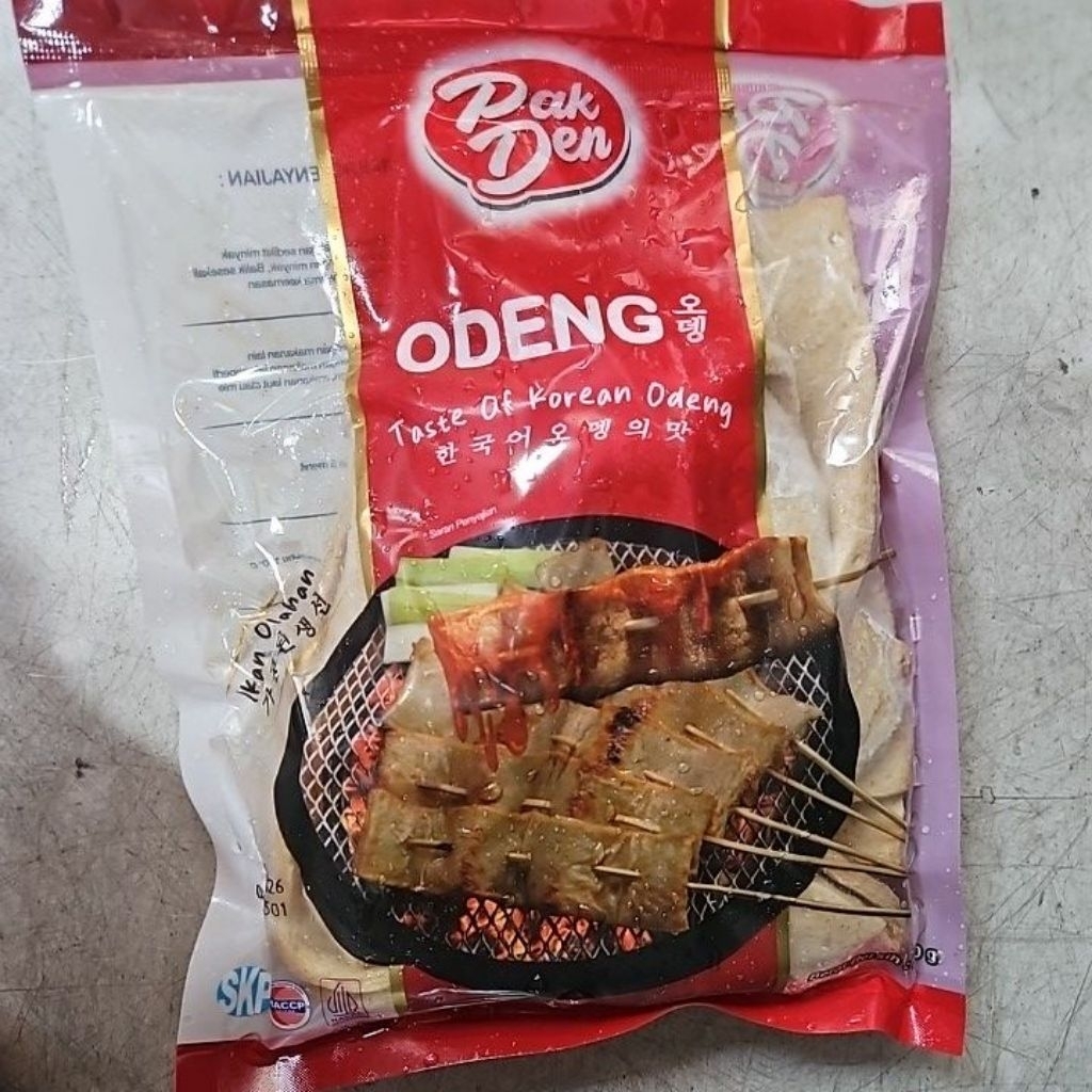 

ODENG PAK DEN KOREAN SURIMI 500 GRAM / ODENG KOREA