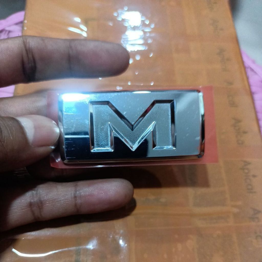Emblem M type M Daihatsu Xenia Sigra Terios Ayla original
