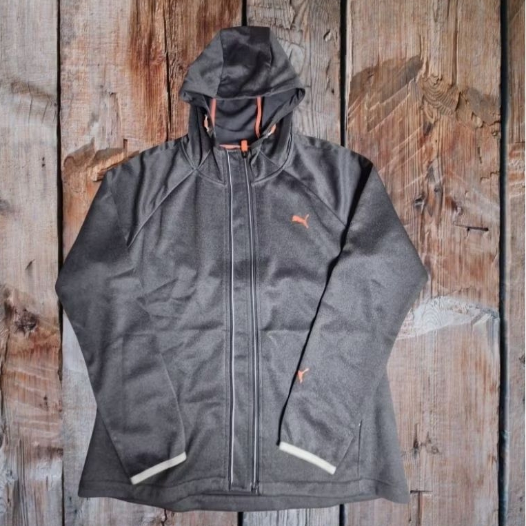 Jaket Puma Tracktop  Sport Hangout Running Branded