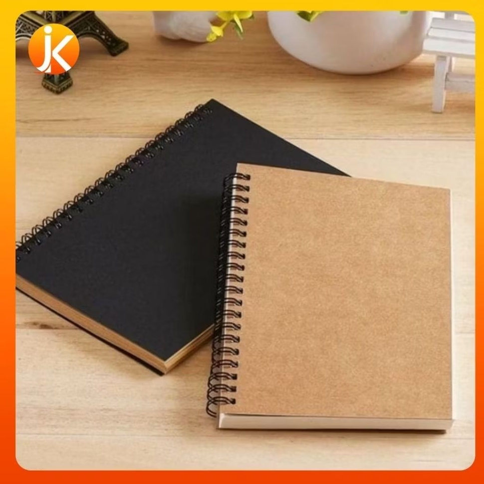 

SKETCHBOOK isi 100 HALAMAN /BUKU SKETSA / BUKU GAMBAR A5 / 100 SHEET / COVER VINTAGE