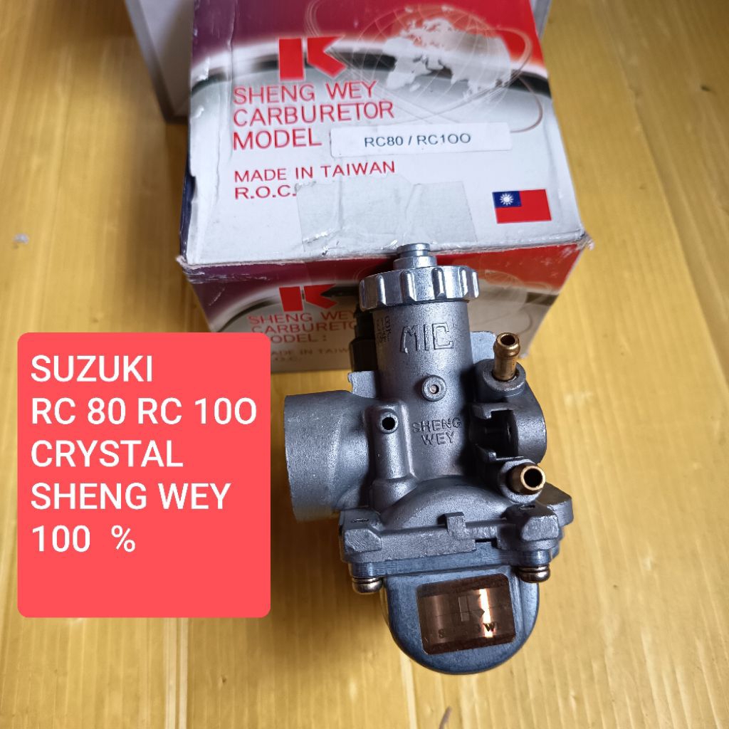 KARBURATOR  CARBURATOR SUZUKI RC 80 RC 100 pnp RC 110 CRYSTAL TORNADO