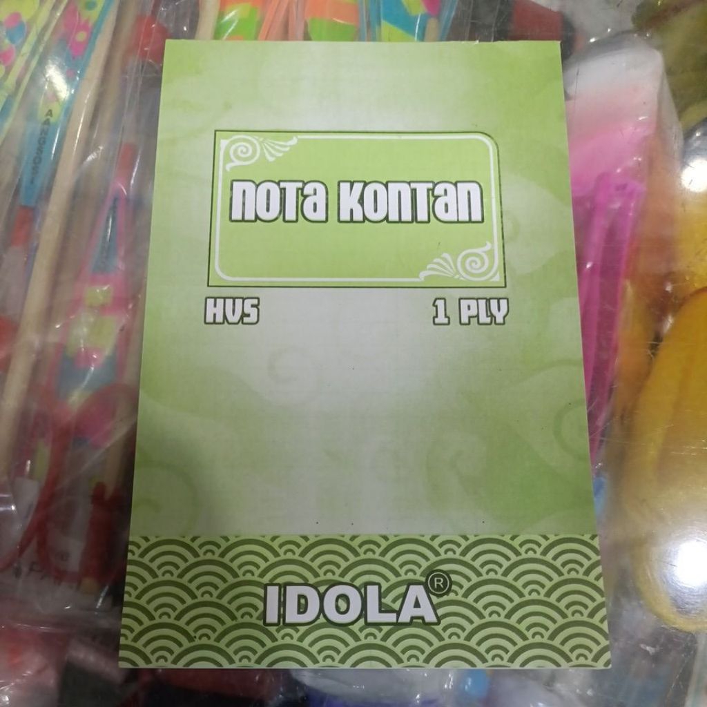 

Nota 1 Rangkap Nota Kontan Nota 1Ply Buku Nota