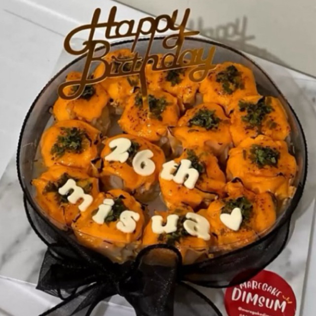 

Dimsum Mentai Birthday Cake Small