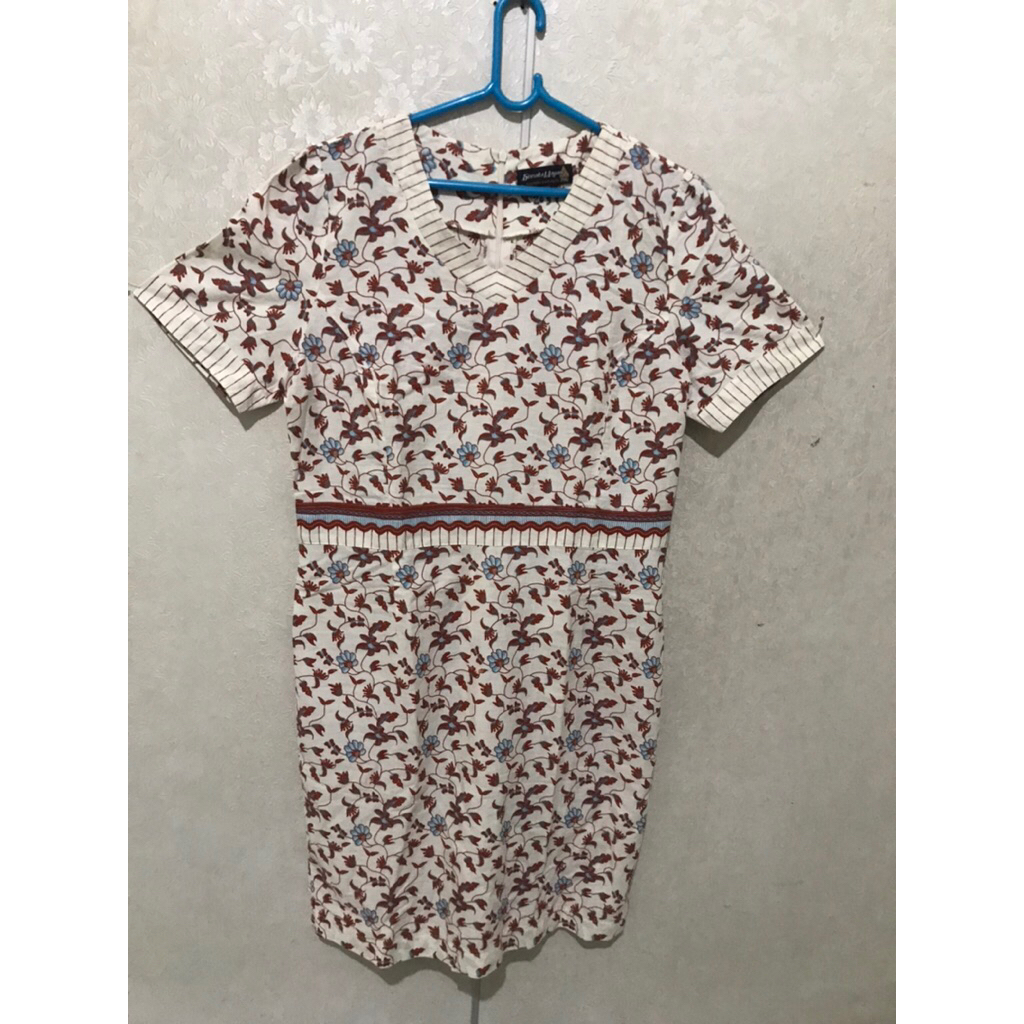 Dress Batik Semata Wayang by Hassenda [PRELOVED]