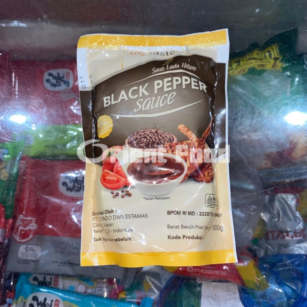 

My Taste Saus Blackpepper Lada Hitam 500gr