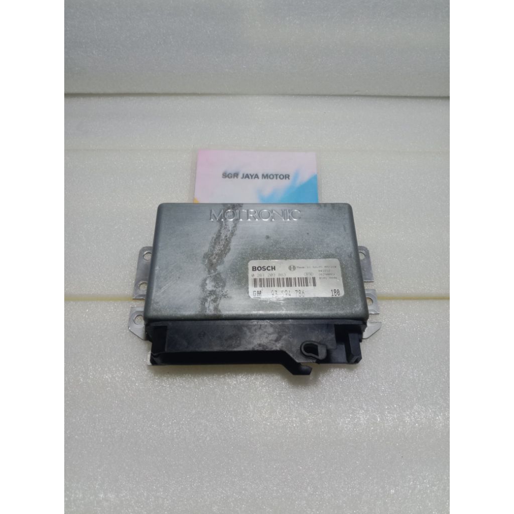 ECU Engine Control Unit Mobil Chevrolet (93 594 786) Original