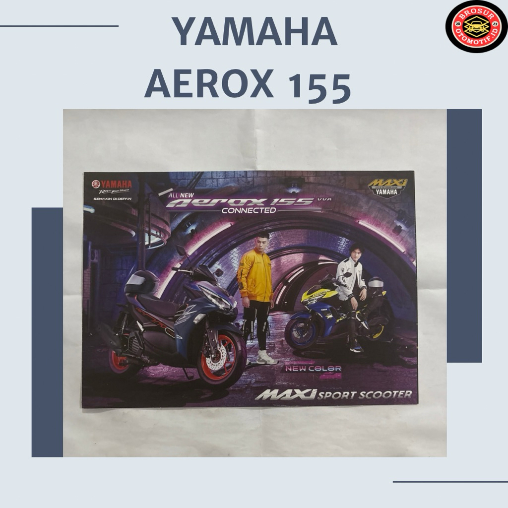 Brosur Yamaha Aerox 155 ( leaflet )