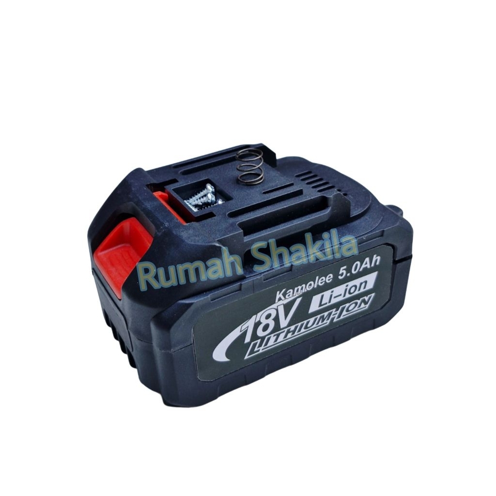 Casing baterai kamolee 18v casing baterai bor impact gerinda kamolee 18v 10cell