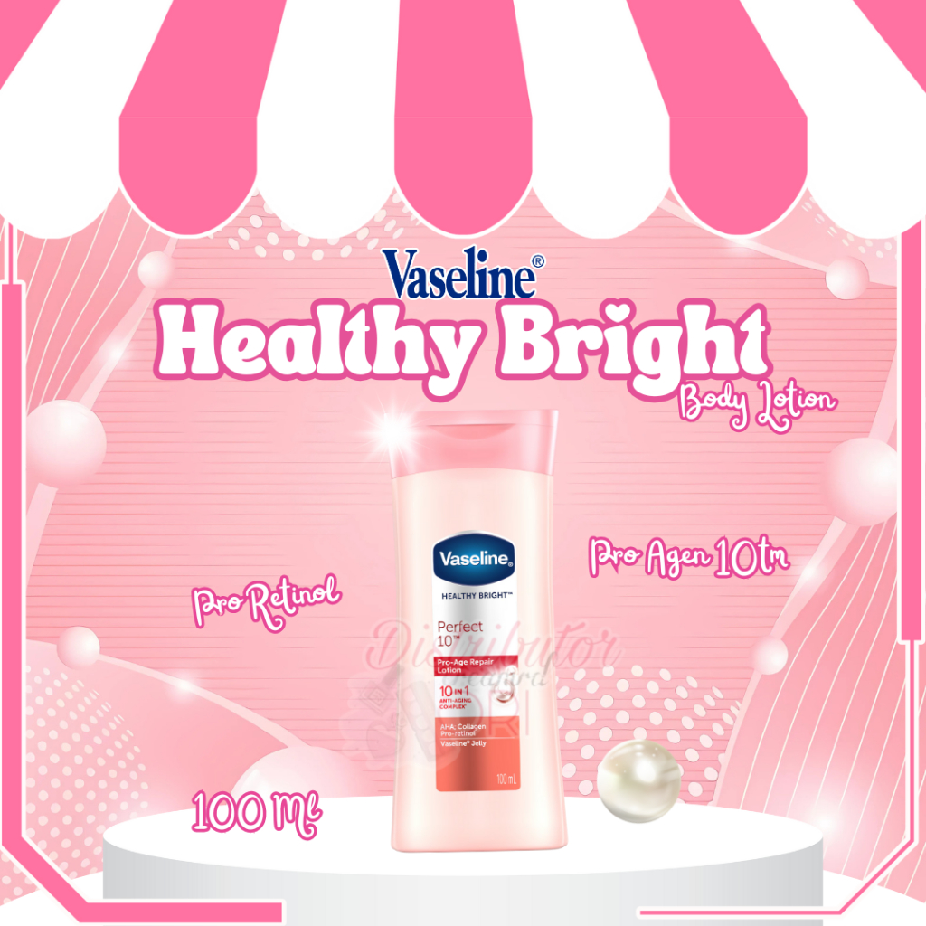 Vaseline Body Lotion Perfect 10 Pro Age Repair Lotion 100 Ml