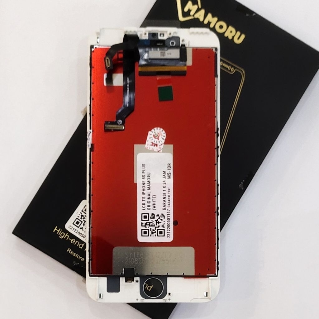 LCD TS IPHONE 6S+ / LCD IPHONE 6S PLUS WHITE ORIGINAL OLED MERK MAMORU