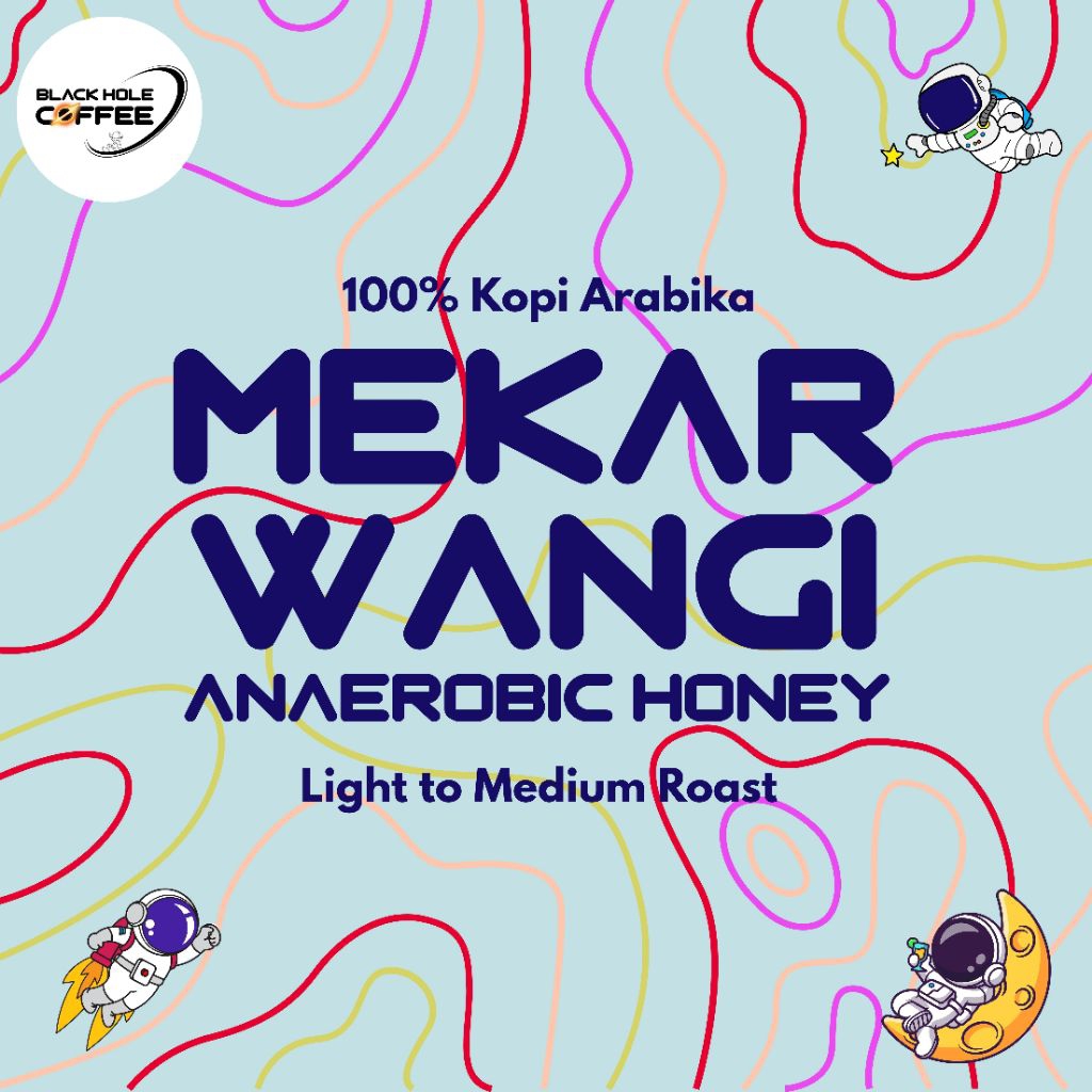 

Biji Kopi Arabika Mekarwangi Anaerobic Honey - Filter Roast 100 gr by Black Hole Coffee
