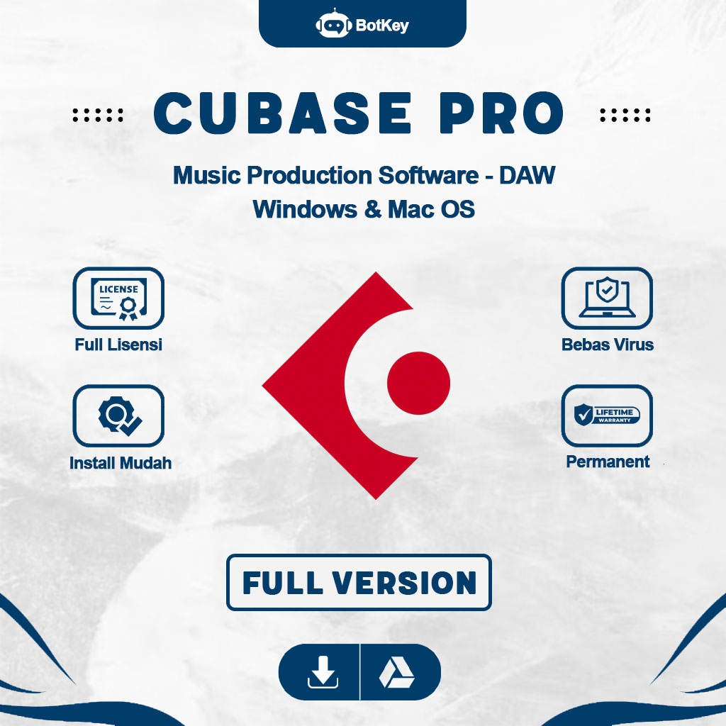 Cubase Pro 15 / 14 / 13 / 12 / 11 / 10 + Plugin Full Version Lifetime Permanen (WIN & MAC)