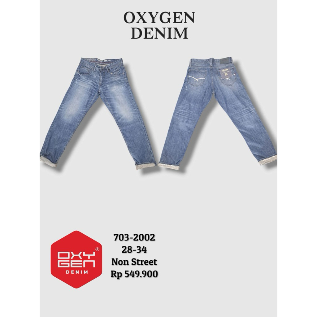 celana OXYGEN denim original