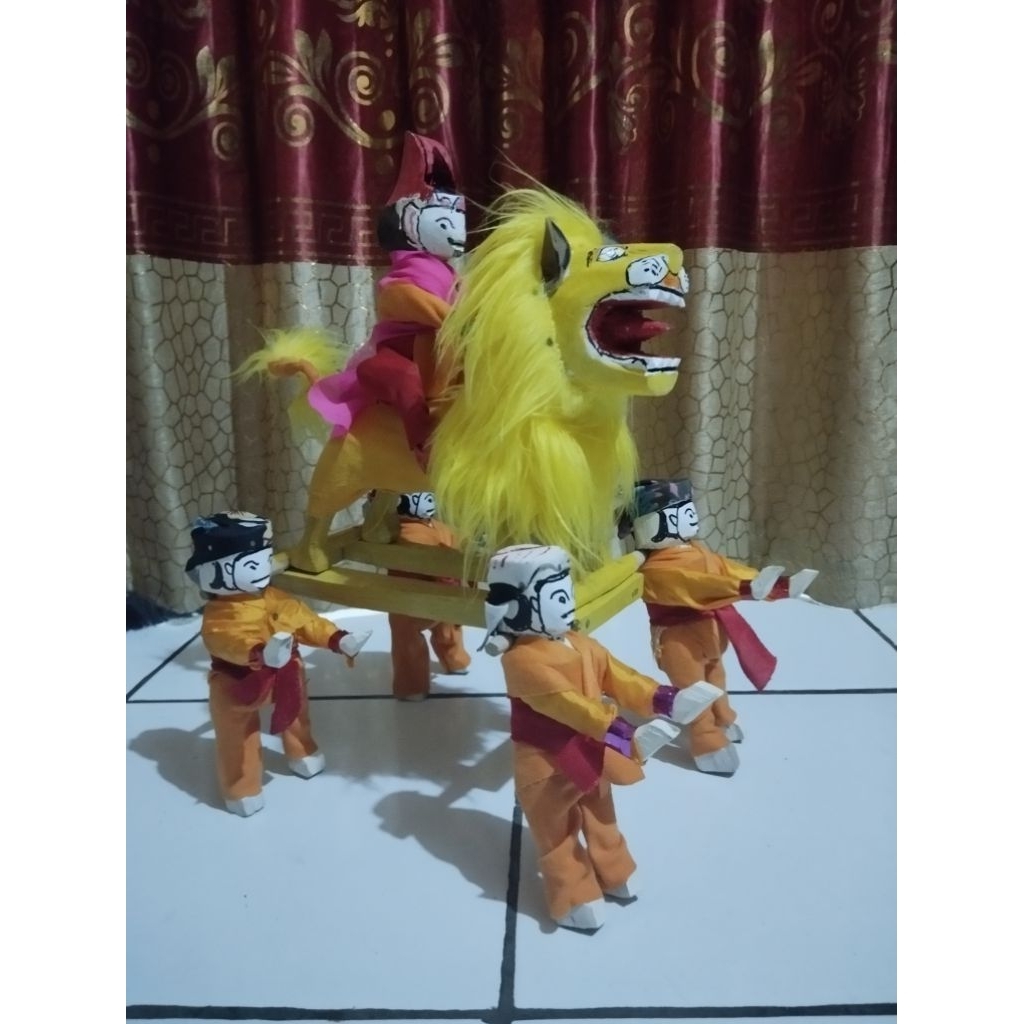 mainan anak odong odong atau singa depok