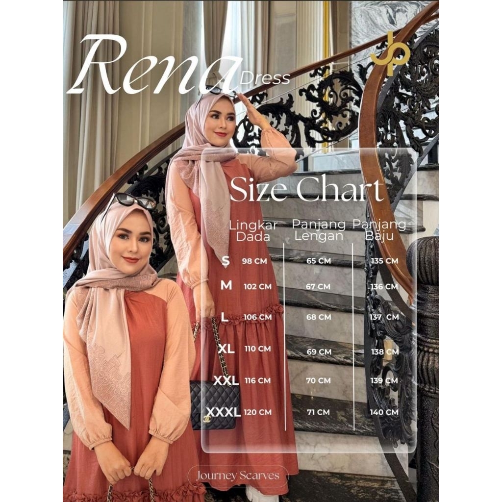 gamis rena dress by journey scarves
