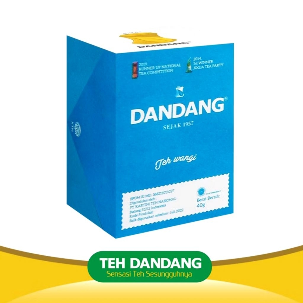 

Teh Dandang Biru 40g - Teh Tubruk - 1 Slop isi 10PCS
