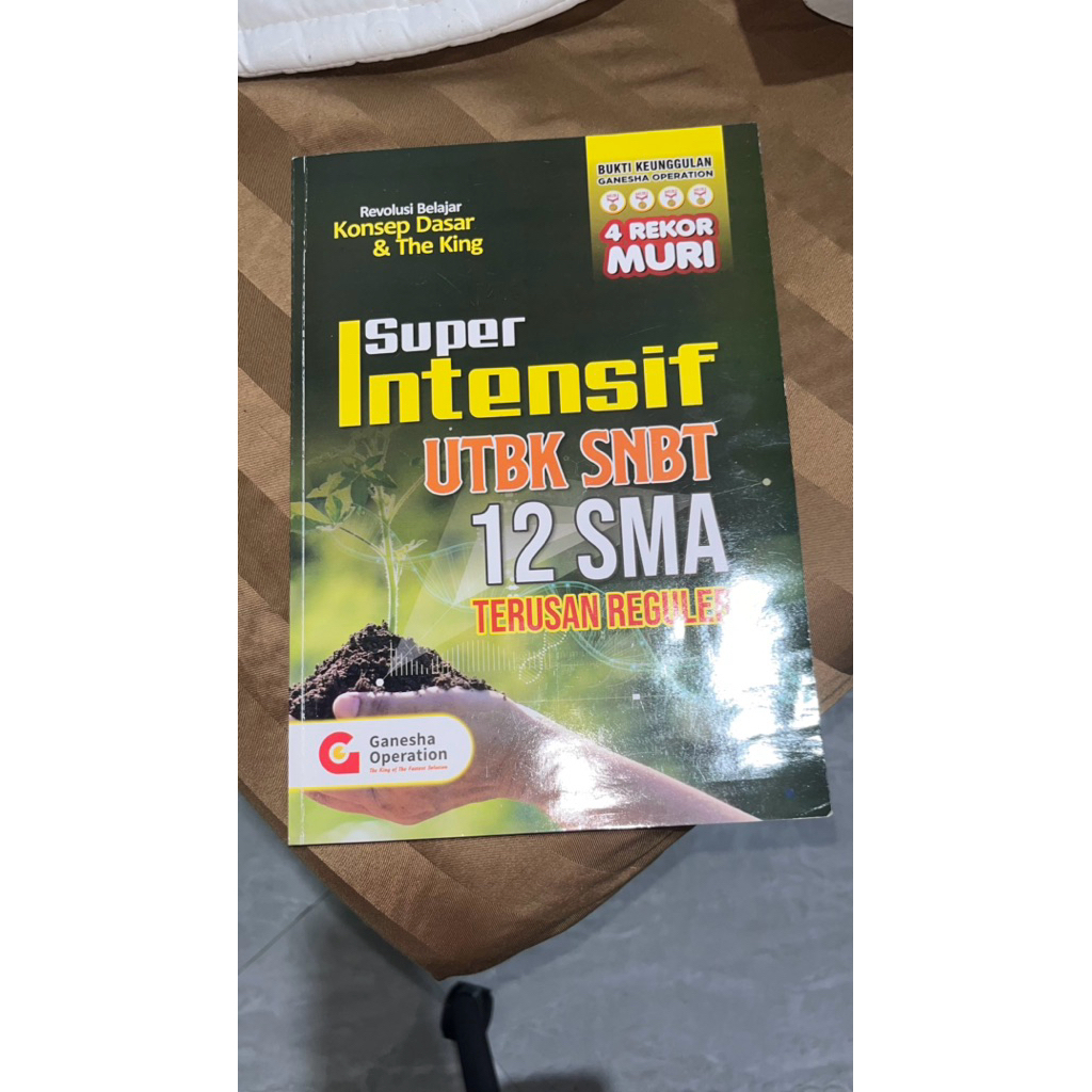 [PRELOVED] buku persiapan UTBK SUPER INTENSIF Ganesha Operation