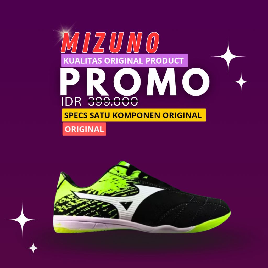 sepatu futsal Mizuno grade original sepatu original sepatu futsal sepatu olahraga
