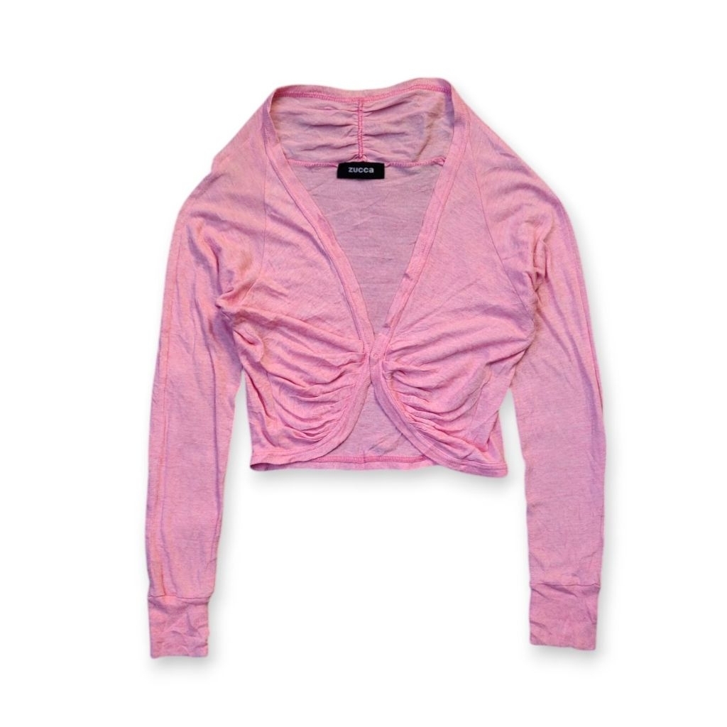 Zucca by Issey Miyake Crop Cardigan
