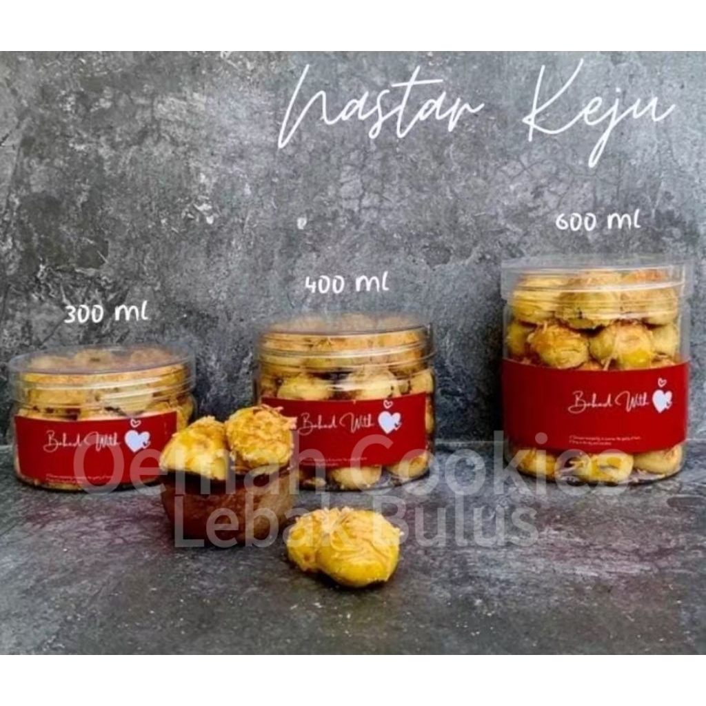 

Kue Kering Nastar Keju Kemasan Tabung 600 ML
