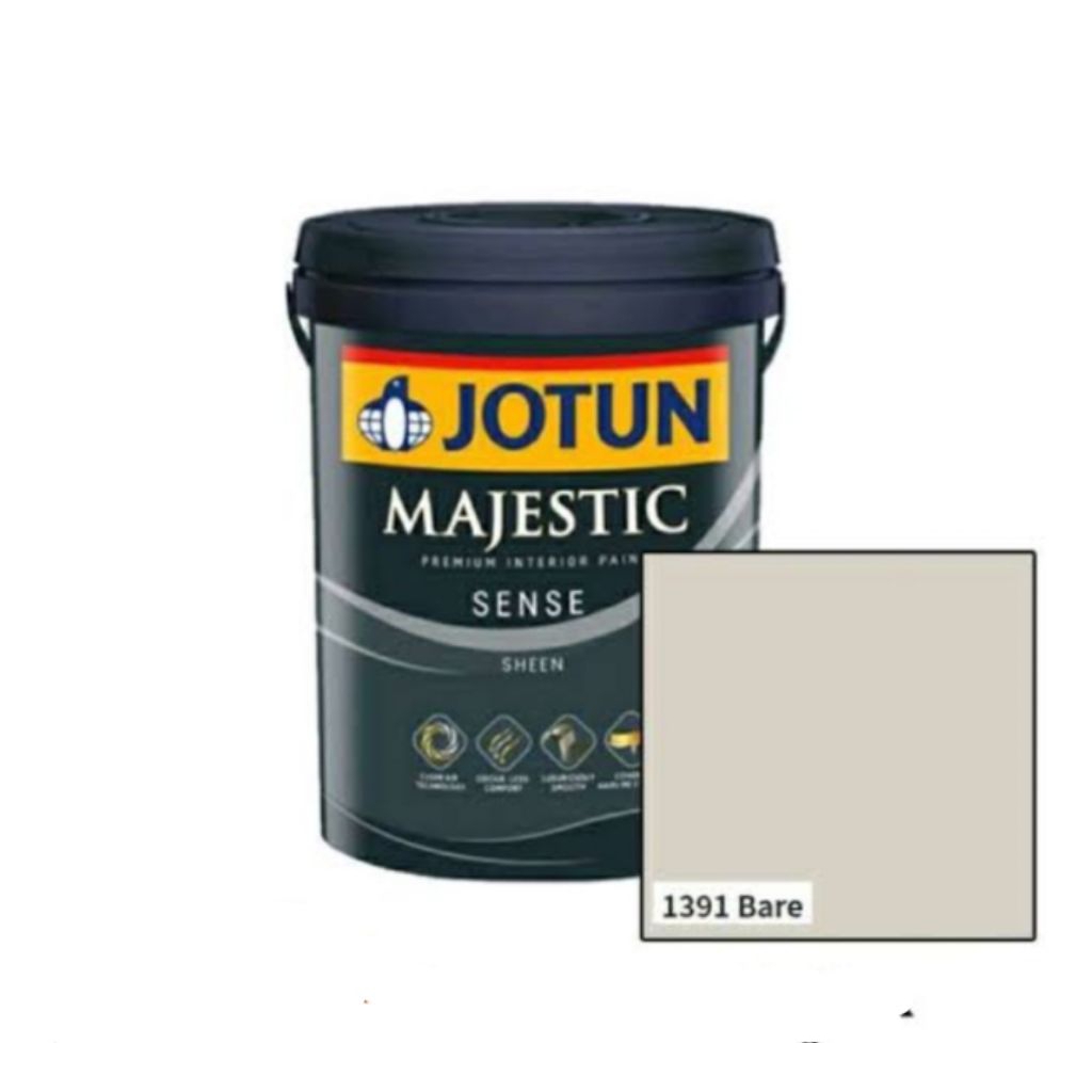 cat jotun Majestic sense 20 liter warna bare