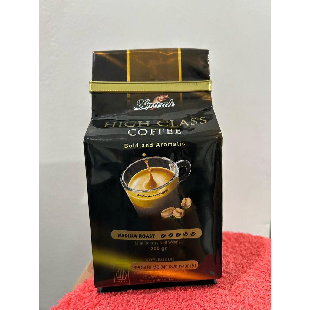 

Kopi Luwak High Class Medium Roast 200gr