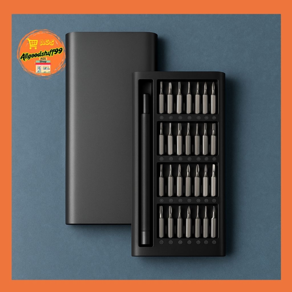 Obeng set premium 24 in 1 magnetic screwdriver multifungsi obeng set magnetic