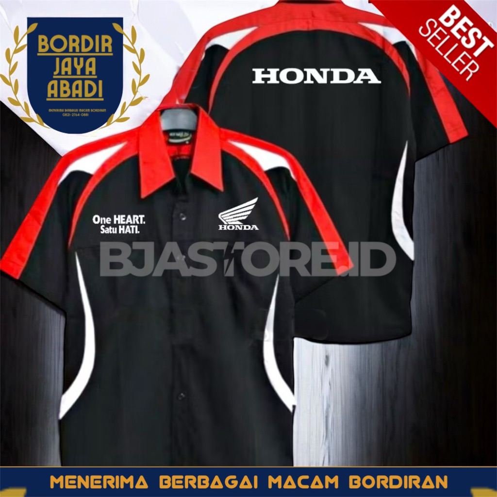 Kemeja Honda One Heart Model Terbaru