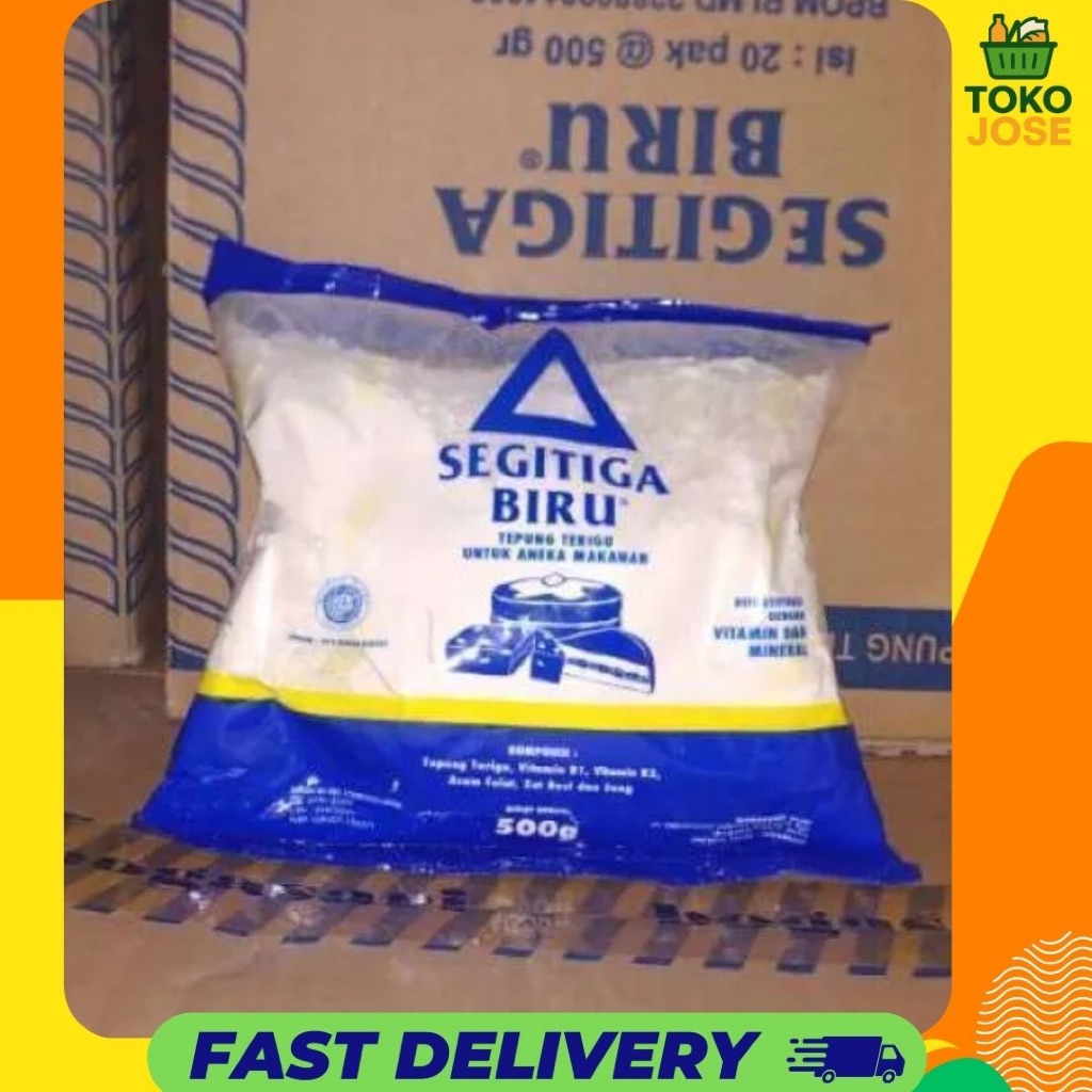 

Tepung Terigu Segitiga Biru KEMASAN EKONOMIS 500gr