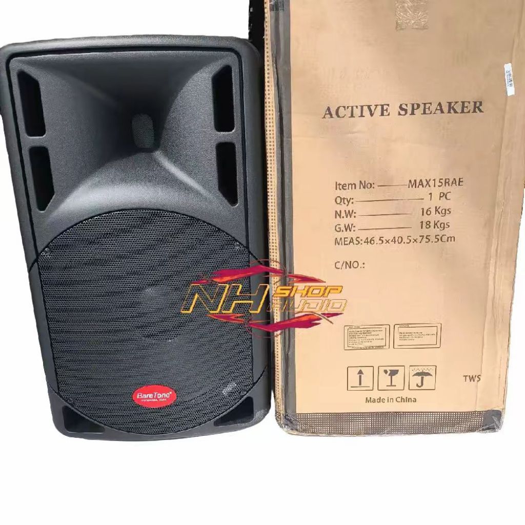 Speaker Aktif BARETONE MAX 15 RAE / Max 15 rae / max15rae / Baretone Max 15 Rae 15inchi speaker Akti