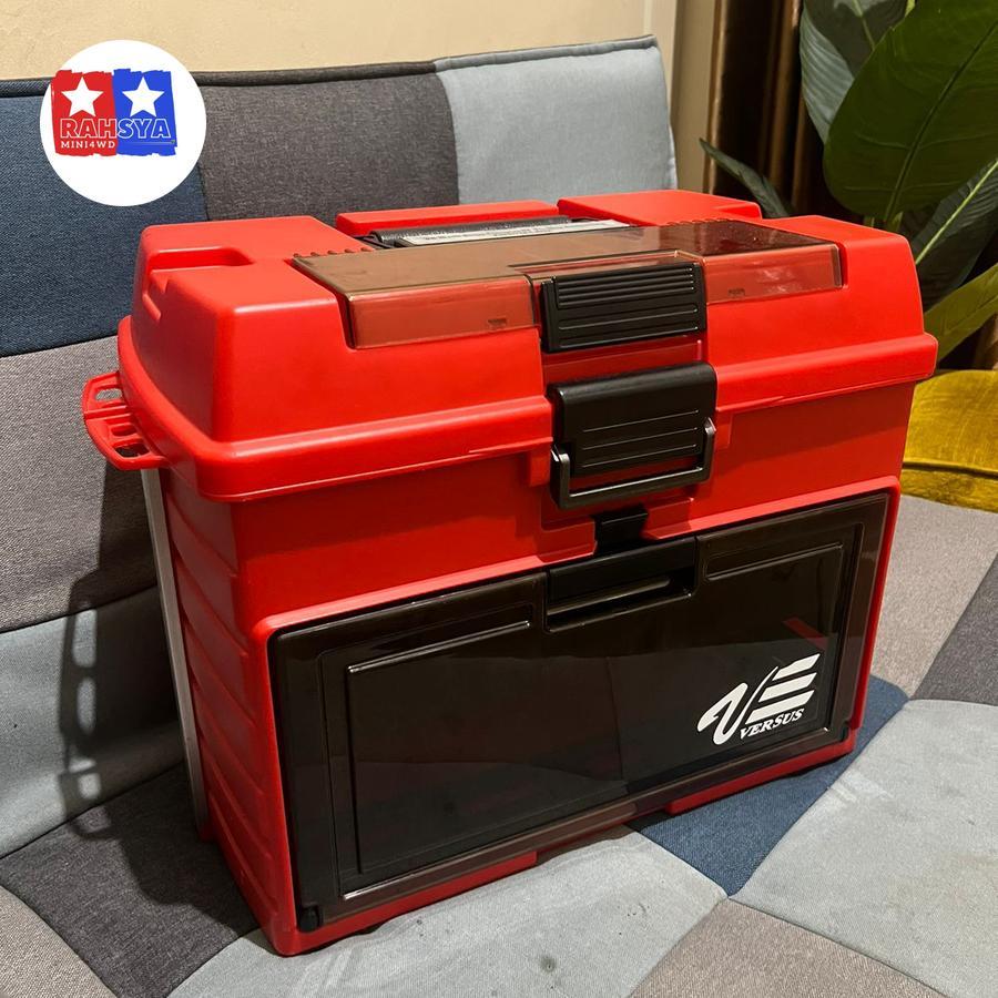 Box Tamiya Versus 8050 Warna merah, barang mulus istimewa