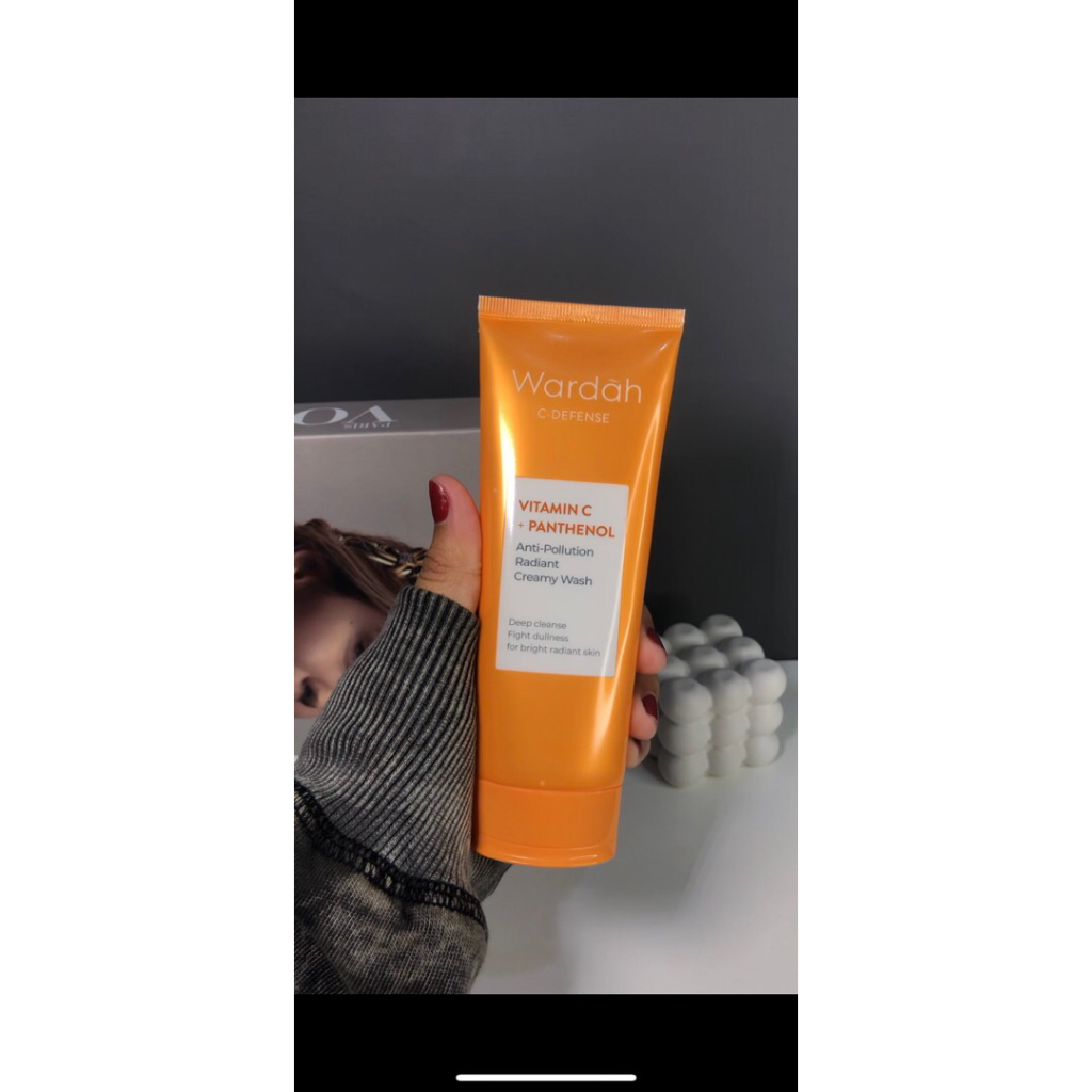 preloved face wash wardah