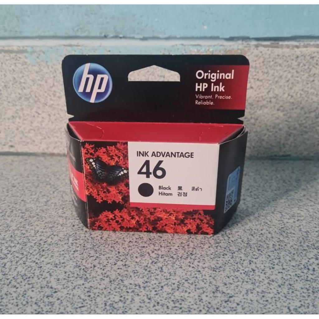 Tinta HP Cartridge 46 black Original For printer 2520 HC, 2020
