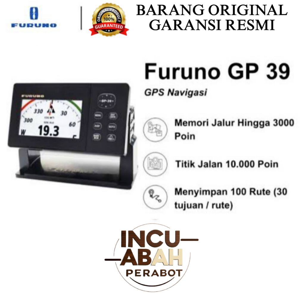 GPS FURUNO GP-39 , GPS NAVIGASI KAPAL ( ORIGINAL )