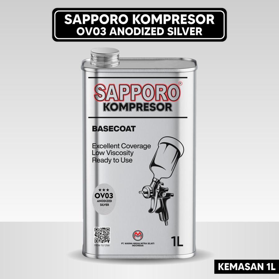 SAPPORO KOMPRESOR ANODIZED SERIES REPACK / ANODIZED SILVER / ANODIZED GREY / ANODIZED TITANIUM OZ / 
