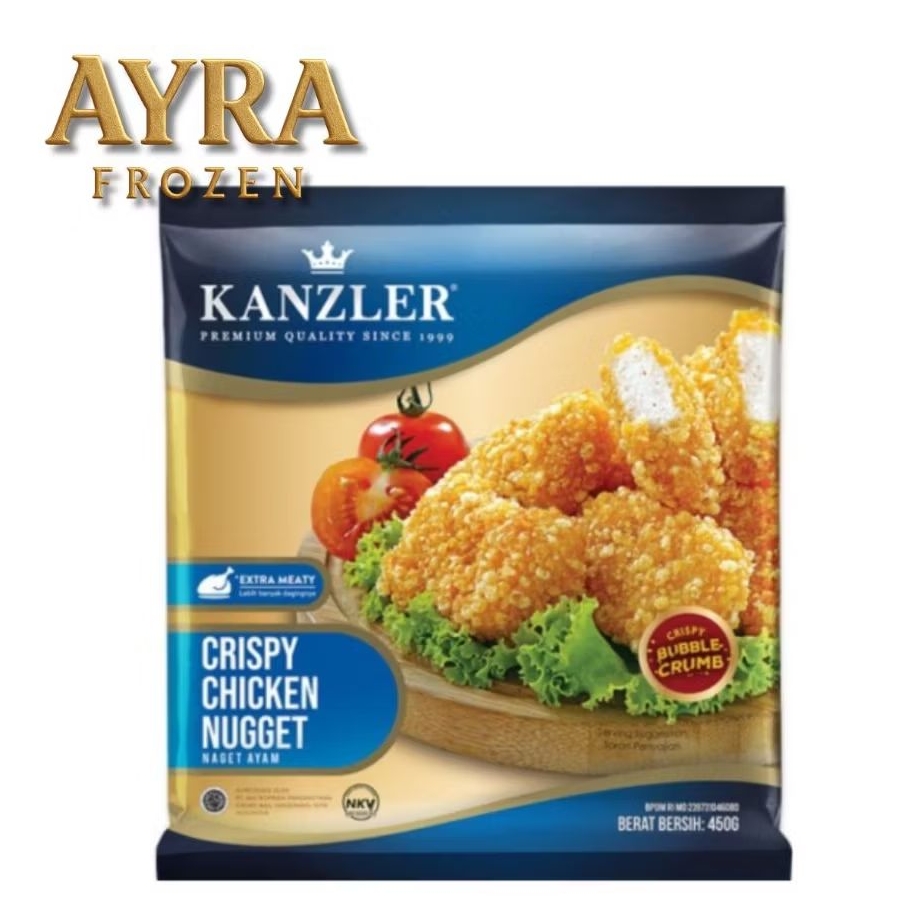 

kanzler nugget ayam chicken crispy 450g