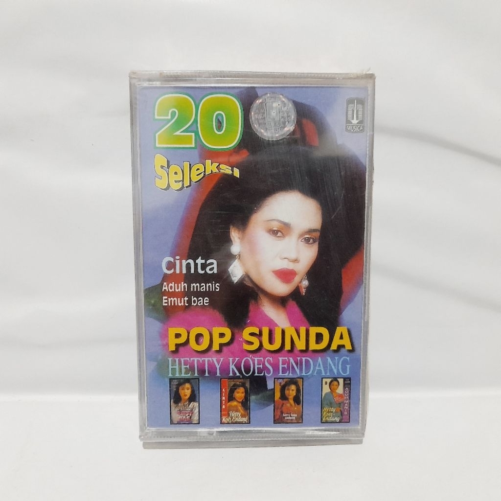 Kaset 20 Seleksi Pop Sunda - Hetty Koes Endang (Segel)