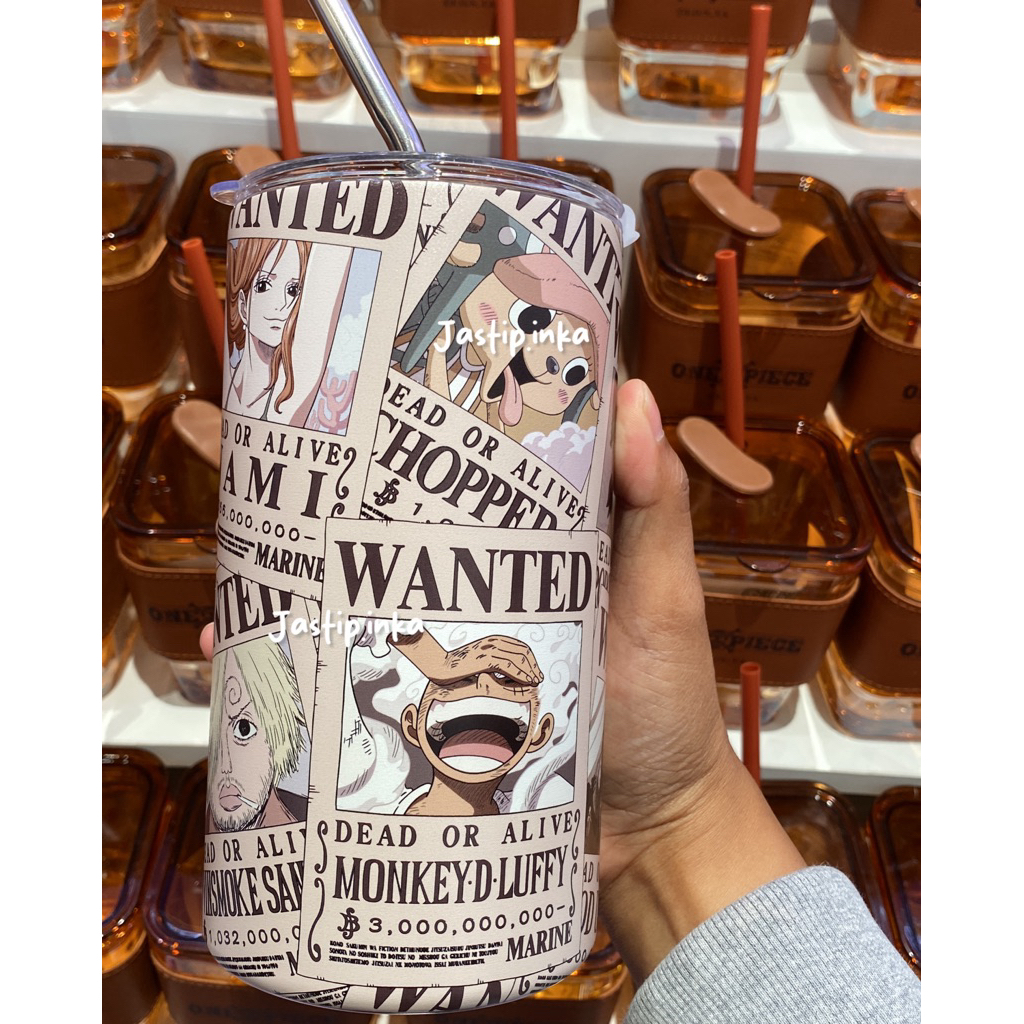 miniso x one piece - tumbler stainless