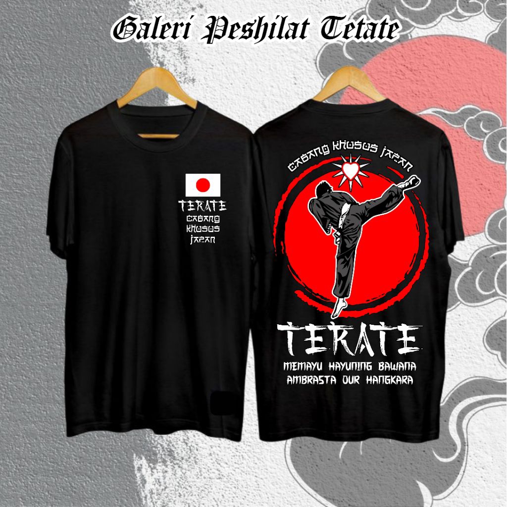KAOS PSHT 24S TEBAL TERATE JAPAN TERBARU KEREN VIRAL