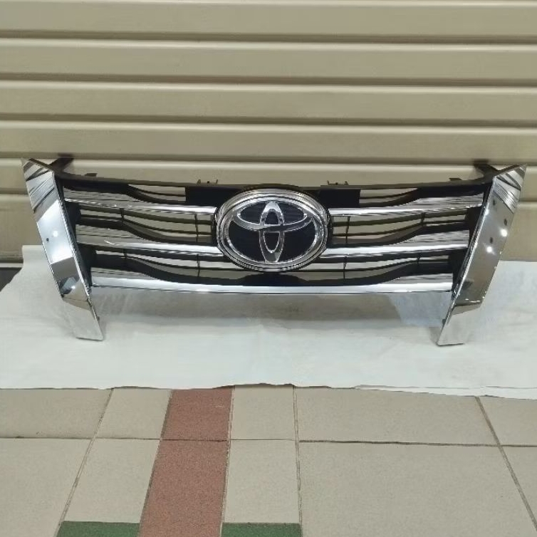 Grill Ram Full Chrome Fortuner VRZ 2016 - 2017
