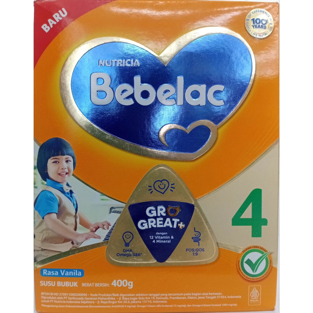 

BEBELAC 4 GREAT+ VANILA 400gr