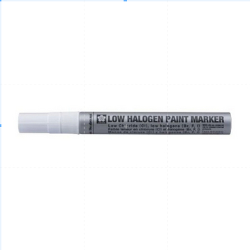 

Sakura Low Halogen Paint Marker XPMKB-LH # 50 White