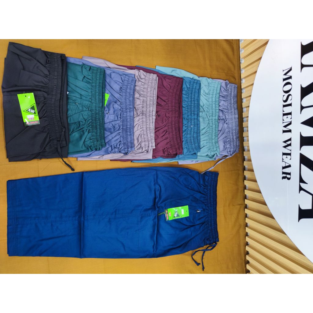 celana 7/8 pria dewasa bahan katun premium