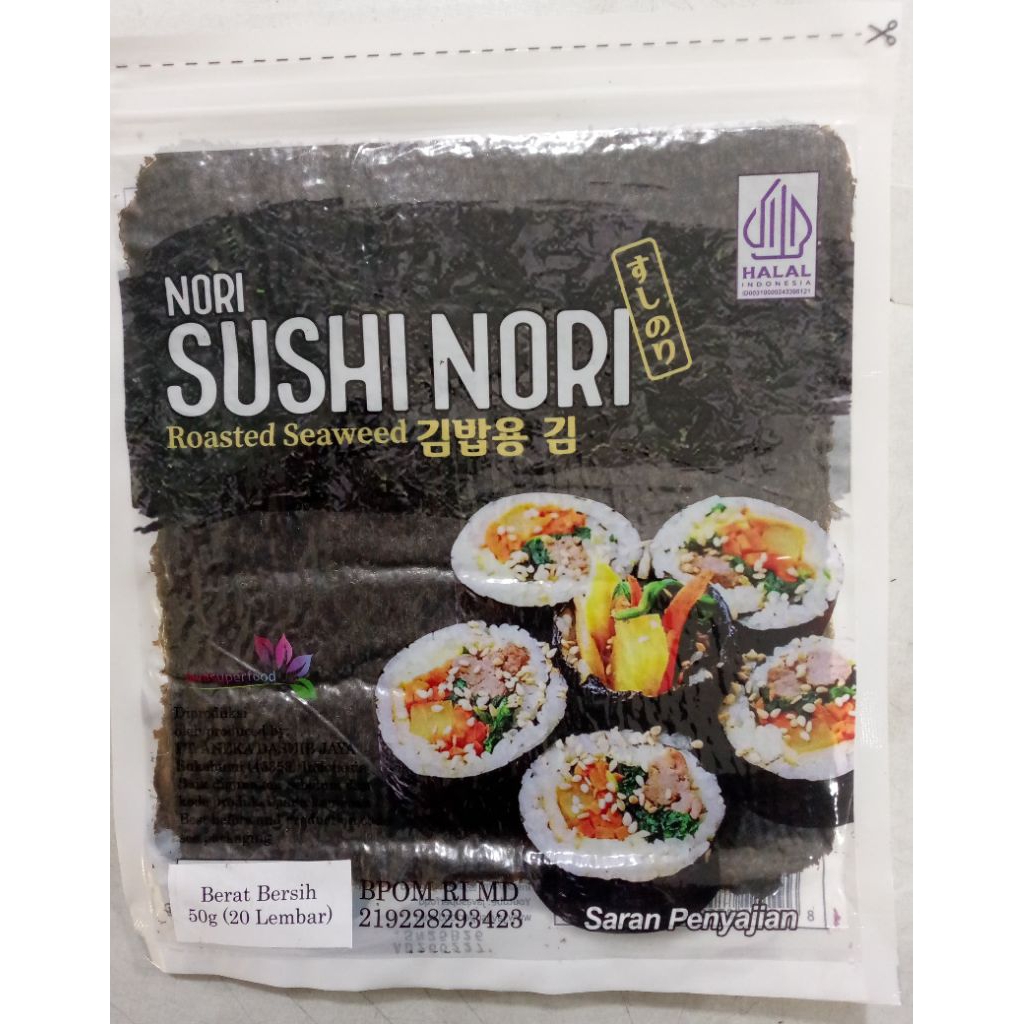 

SUSHI NORI isi 20 50gram