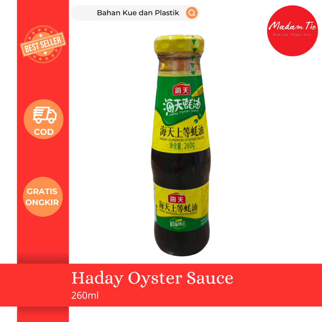 

Saus Tiram Haday Oyster Sauce 260ml 1 botol