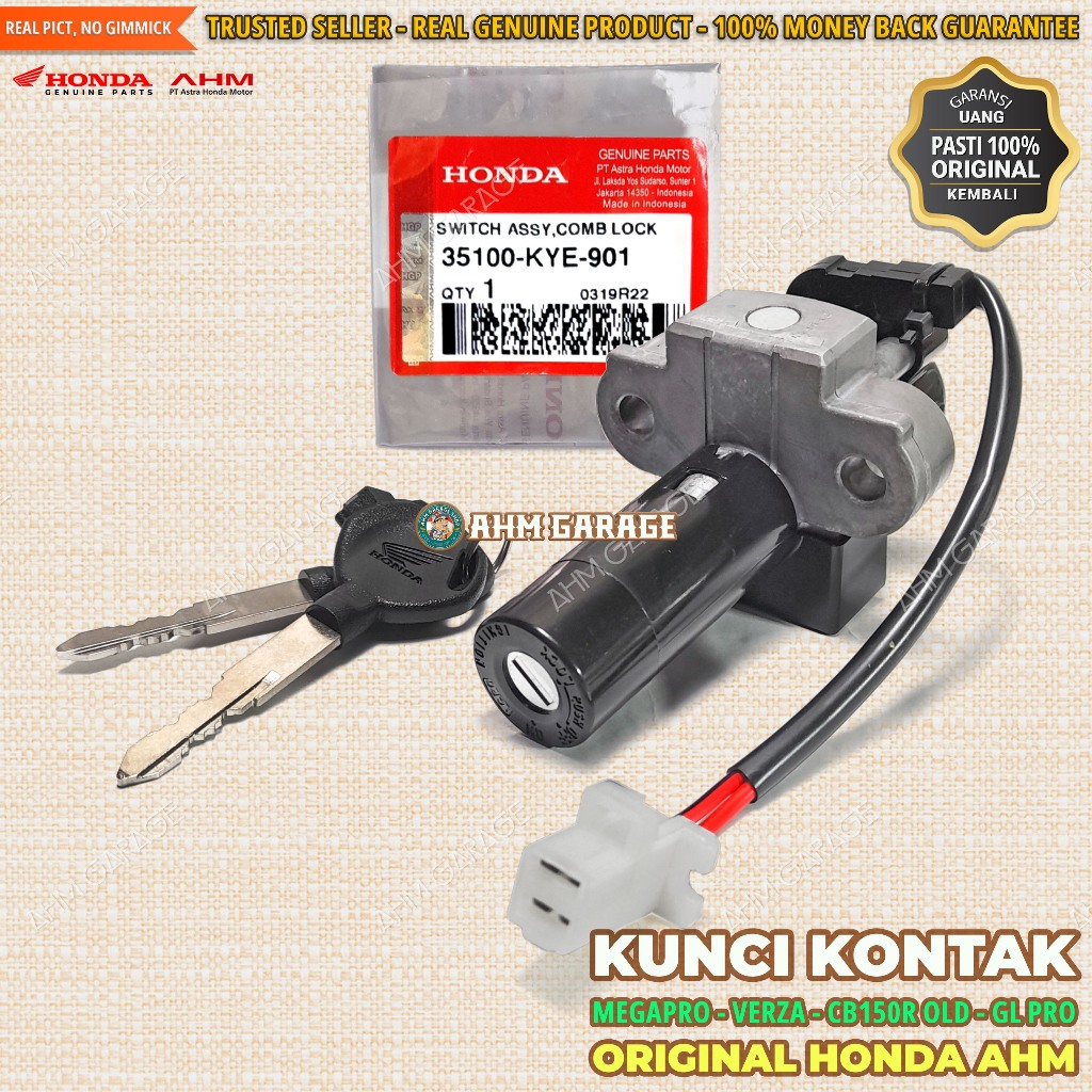 Kunci Kontak Megapro Lama Switch Kontak MP Primus Ignition Switch Mega Pro Advance Original Honda AH