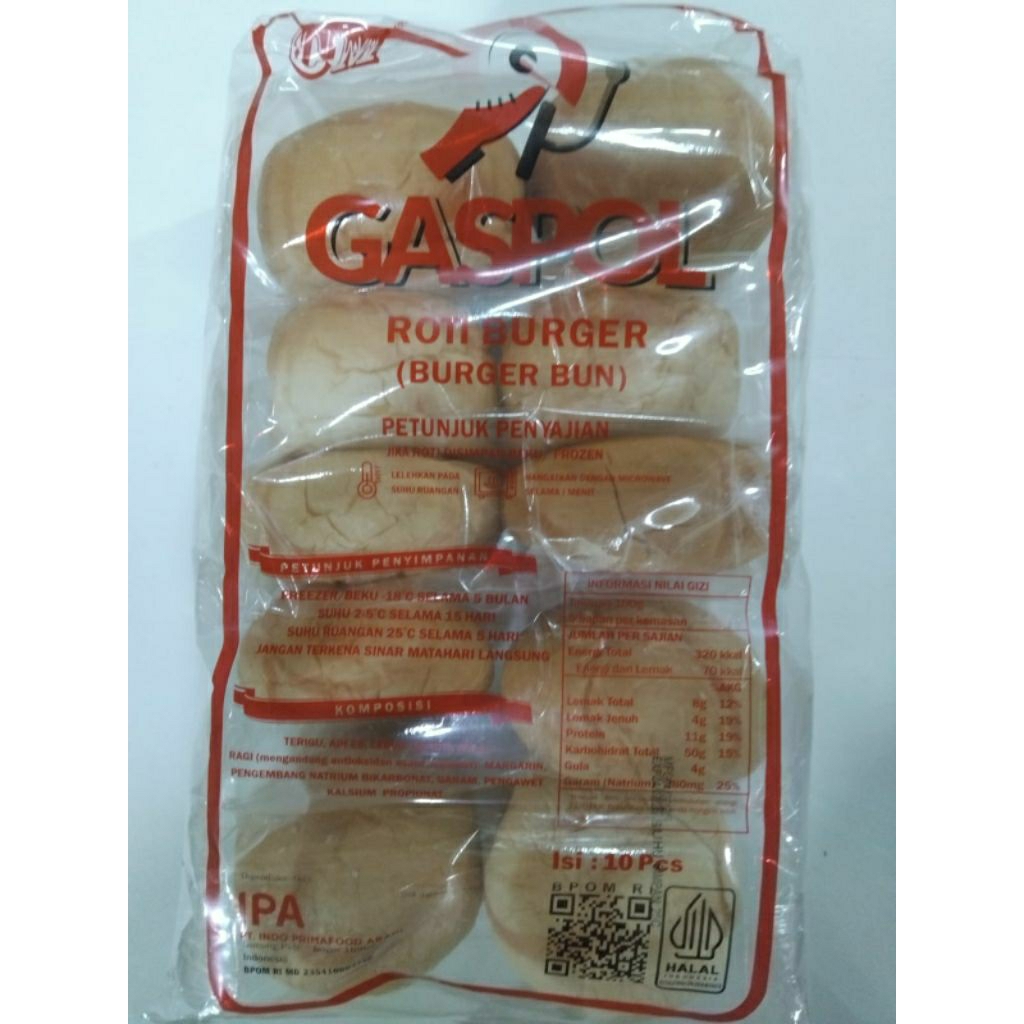 

ROTI BURGER ISI 10PCS