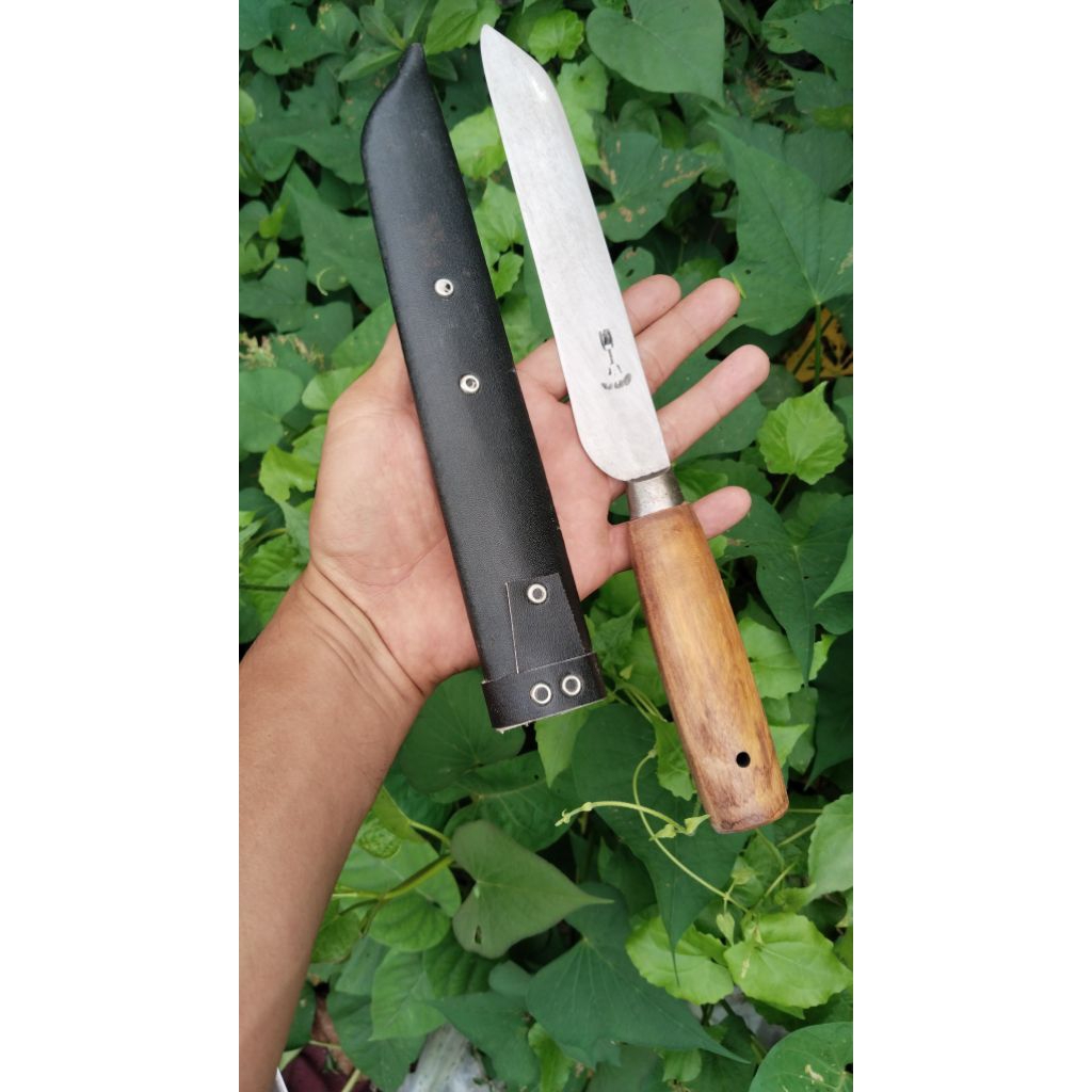 pisau belah durian tebal 2mm (udi) pisau daging pisau tajam pisau seset kulit