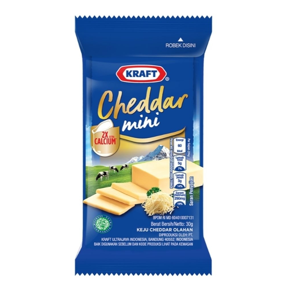 

KRAFT Keju Cheddar 30 g